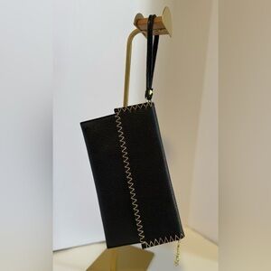 Danielle Nicole Clutch Black With Gold Accent